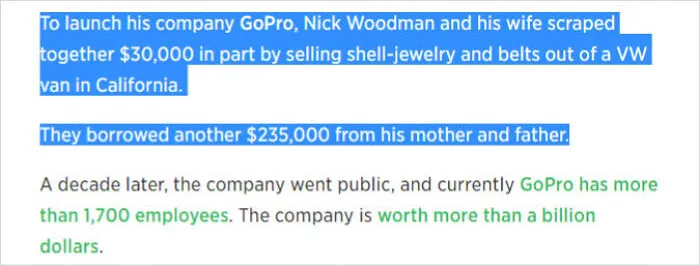 The Rest Of The Startup Money