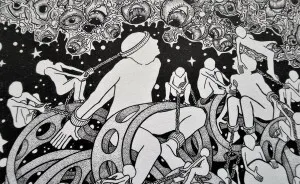 I Spent A 1000+ Hours On A Fineliner Drawing Called 'Recalibration'