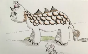 Hey Pandas, Make Up And Draw A Totally New Dinosaur (Closed)