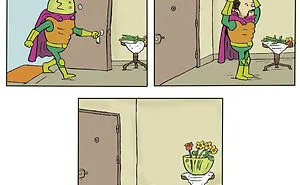 Artist Shows What Superheroes Are Doing In Their Free Time Without Saying A Word (30 New Comics)