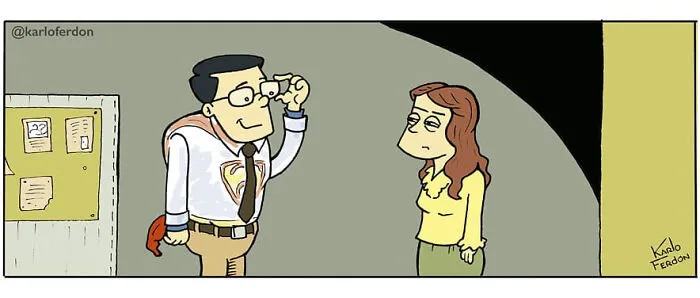 Artist Shows What Superheroes Are Doing In Their Free Time Without Saying A Word (30 New Comics)
