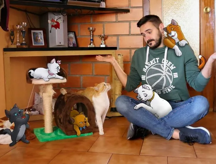 Este hombre sigue colocando personajes de Disney en sus fotos y los resultados son divertidísimos (30 nuevas fotos)