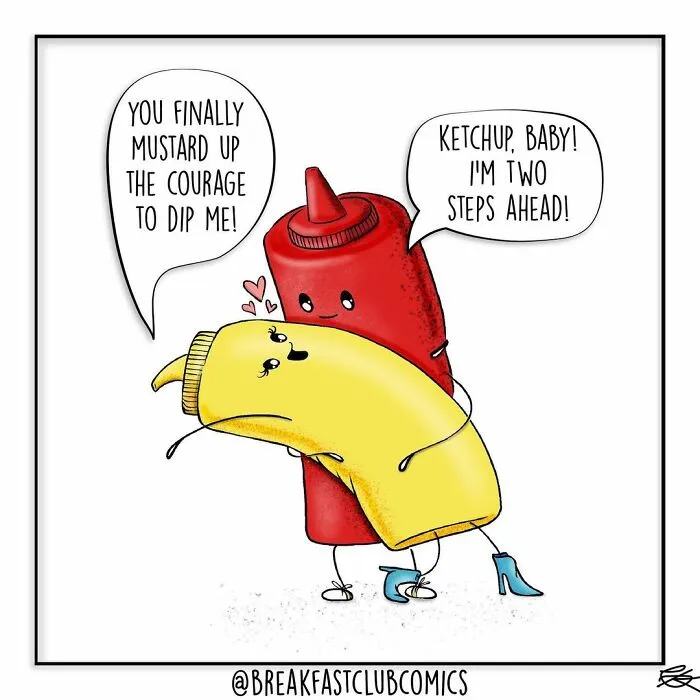 30 Funny Comics About Food That Are Full Of Puns And Jokes, By This Artist