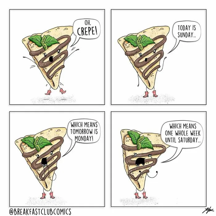 30 Funny Comics About Food That Are Full Of Puns And Jokes, By This Artist
