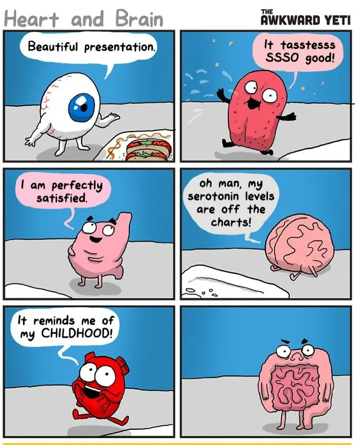 This Artist Perfectly Portrays The Battle Between Our Emotions And Intellect With His 30 Comics (New Pics)