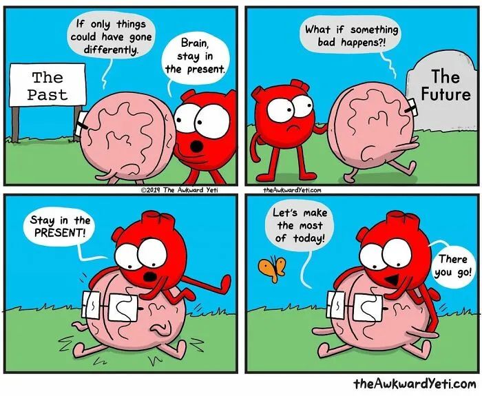 This Artist Perfectly Portrays The Battle Between Our Emotions And Intellect With His 30 Comics (New Pics)