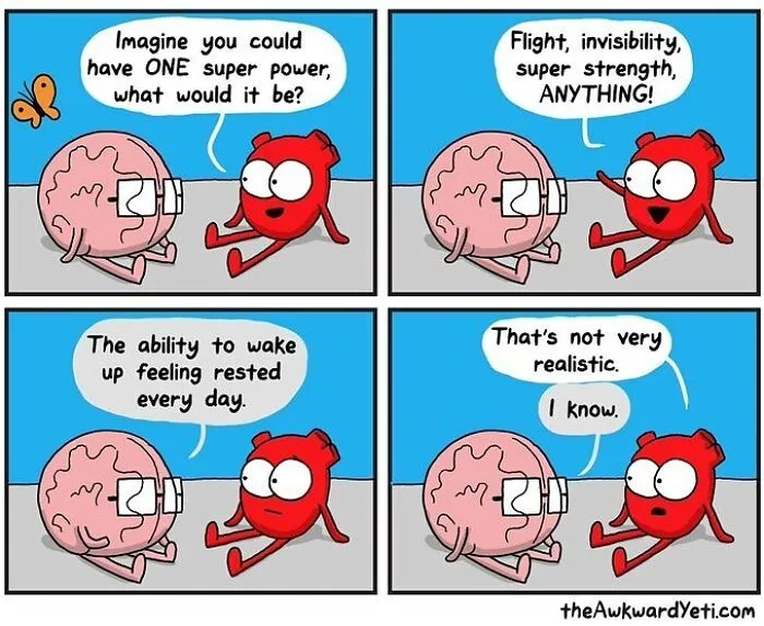 This Artist Perfectly Portrays The Battle Between Our Emotions And Intellect With His 30 Comics (New Pics)