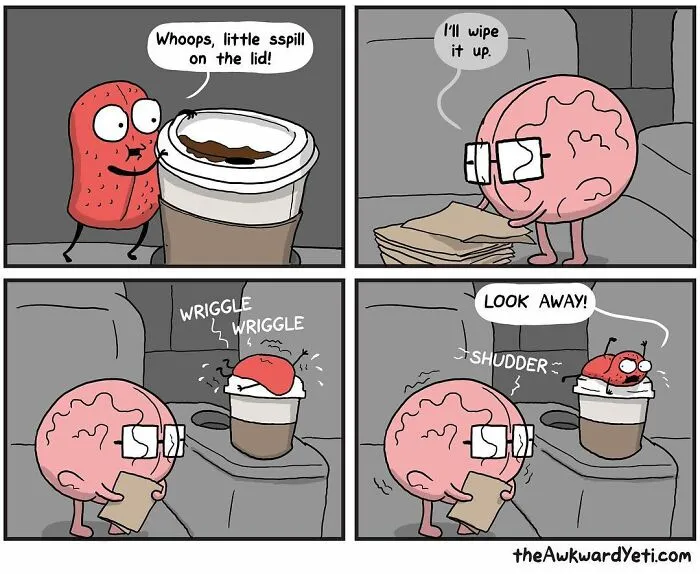 This Artist Perfectly Portrays The Battle Between Our Emotions And Intellect With His 30 Comics (New Pics)
