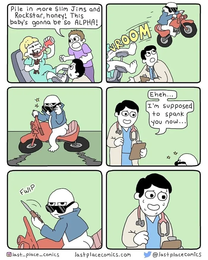 Artist Creates Comics With Absurd Twists And They Might Make You Laugh (32 New Pics)