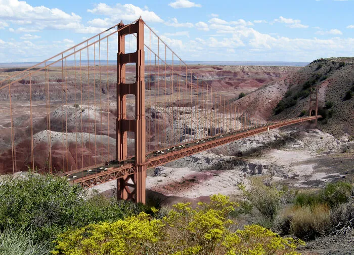 DesignCrowd Challenged Their Community To Change The Location Of Historic Monuments, Here Are 30 Of The Best Submissions