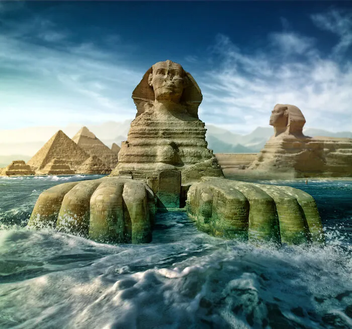 DesignCrowd Challenged Their Community To Change The Location Of Historic Monuments, Here Are 30 Of The Best Submissions