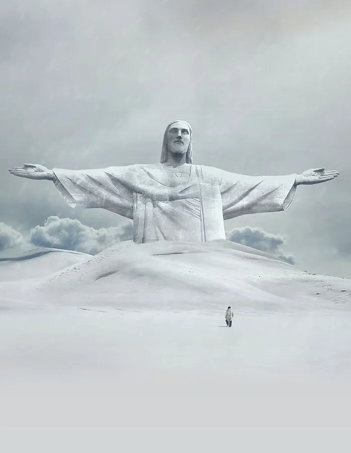 DesignCrowd Challenged Their Community To Change The Location Of Historic Monuments, Here Are 30 Of The Best Submissions