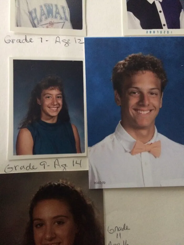 My Mom And I Freshman Year Of High School