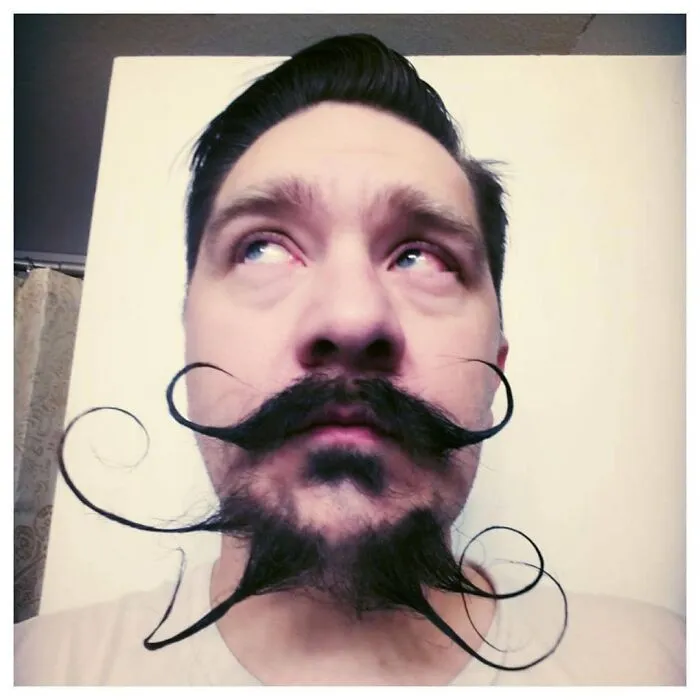 30 Times Men Decided To Try Out The Double Mustache Beard Trend And Got Ridiculous Results