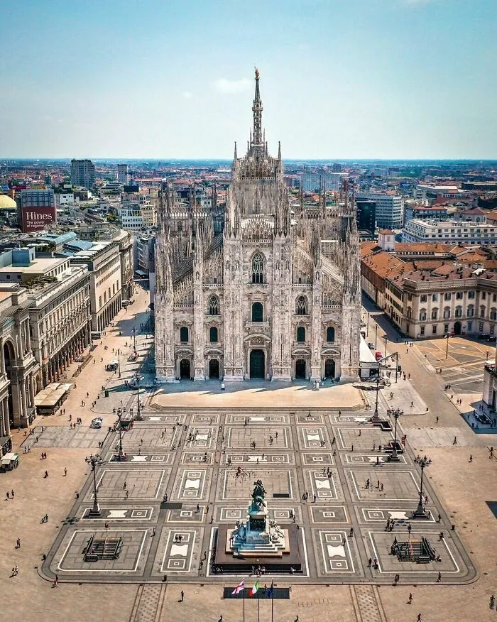 Milan Cathedral In Milan,  Italy