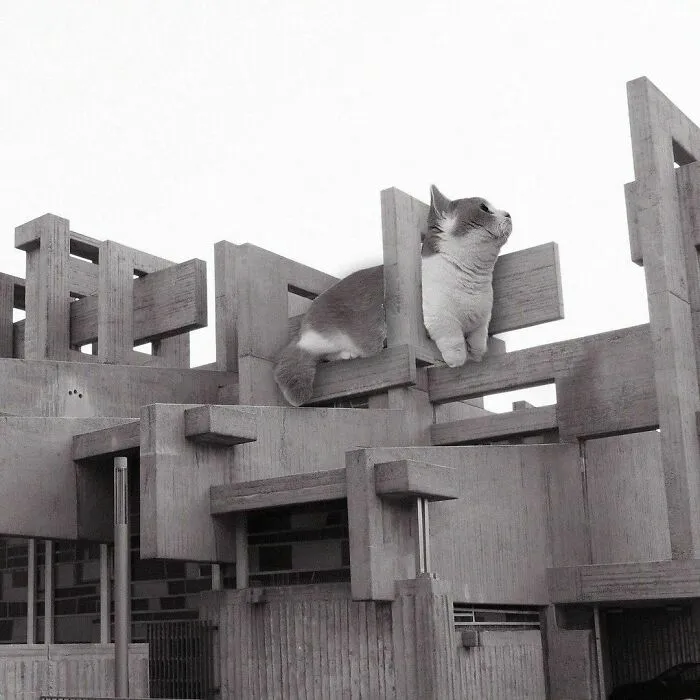 Johannes XXIII Church; Heinz Buchmann, 1968, Cologne, Germany