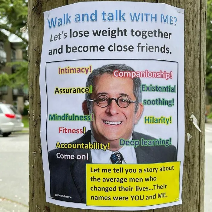 These Guys Won’t Stop Trolling Their Neighborhood With Fake Posters, And Here's 30 Of The Funniest Ones