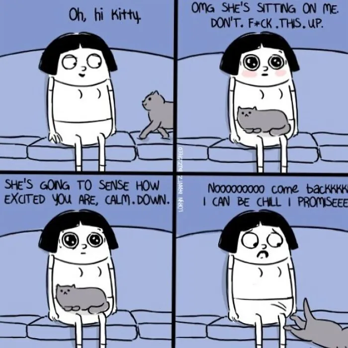 Comics By An Artist Who Knows Very Well What It Is To Be A Woman