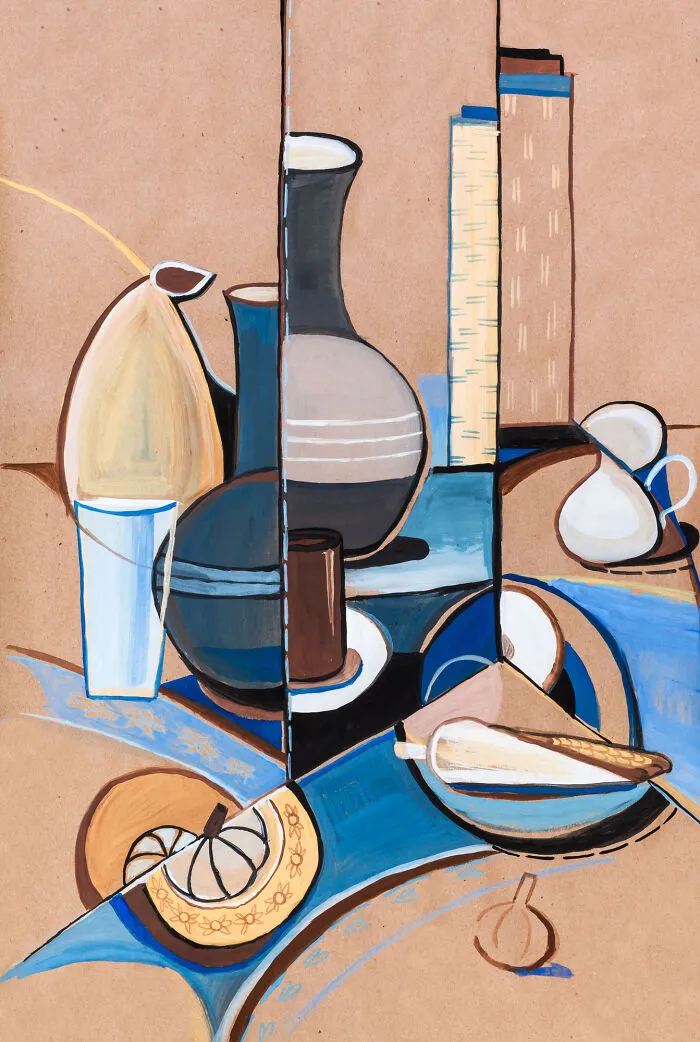 An Artist Who Turned To Painting After Finishing Her Studies In Radiation Chemistry