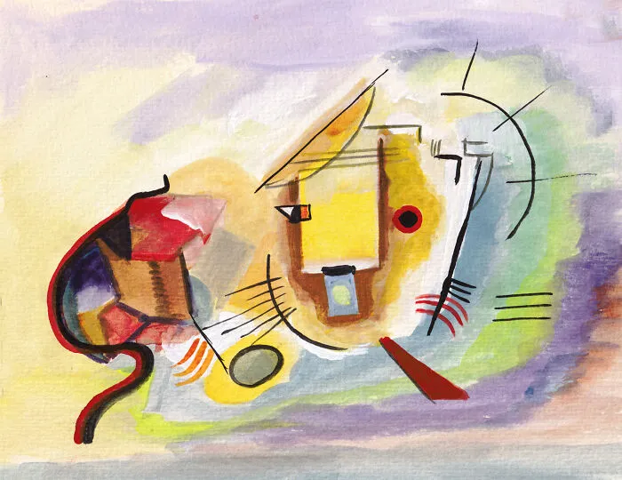 An Artist Who Turned To Painting After Finishing Her Studies In Radiation Chemistry