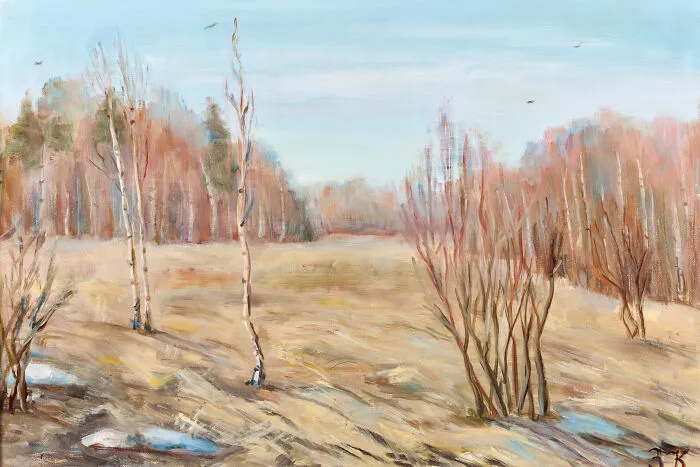 An Artist Who Turned To Painting After Finishing Her Studies In Radiation Chemistry