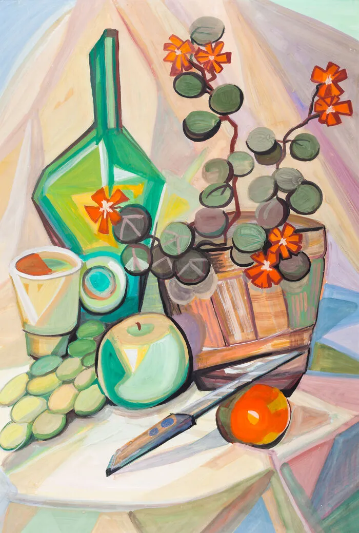An Artist Who Turned To Painting After Finishing Her Studies In Radiation Chemistry