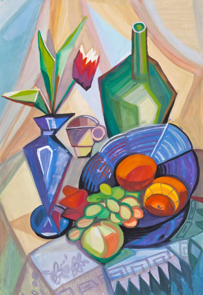 An Artist Who Turned To Painting After Finishing Her Studies In Radiation Chemistry