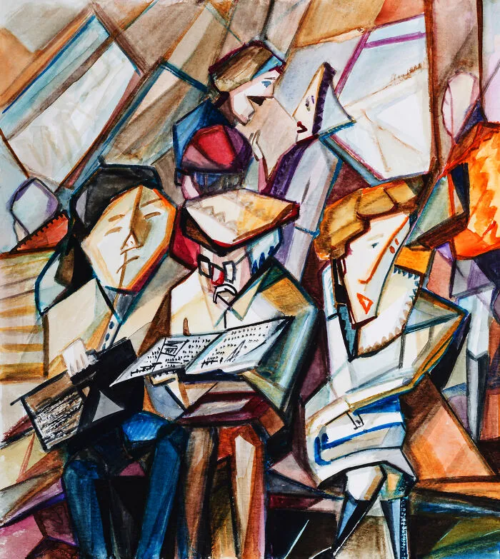 An Artist Who Turned To Painting After Finishing Her Studies In Radiation Chemistry