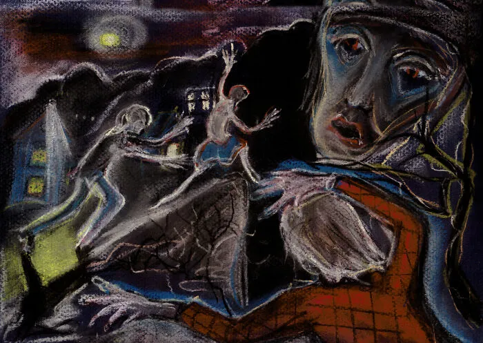 An Artist Who Turned To Painting After Finishing Her Studies In Radiation Chemistry