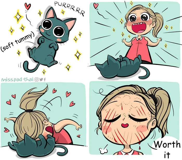 This Artist Captures Her Life With Her Boyfriend In Funny And Sometimes Spicy Comics (New Pics)