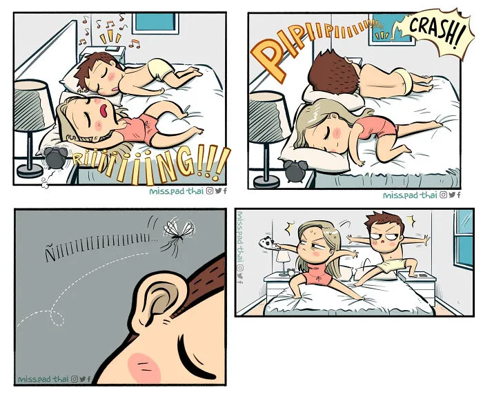 This Artist Captures Her Life With Her Boyfriend In Funny And Sometimes Spicy Comics (New Pics)