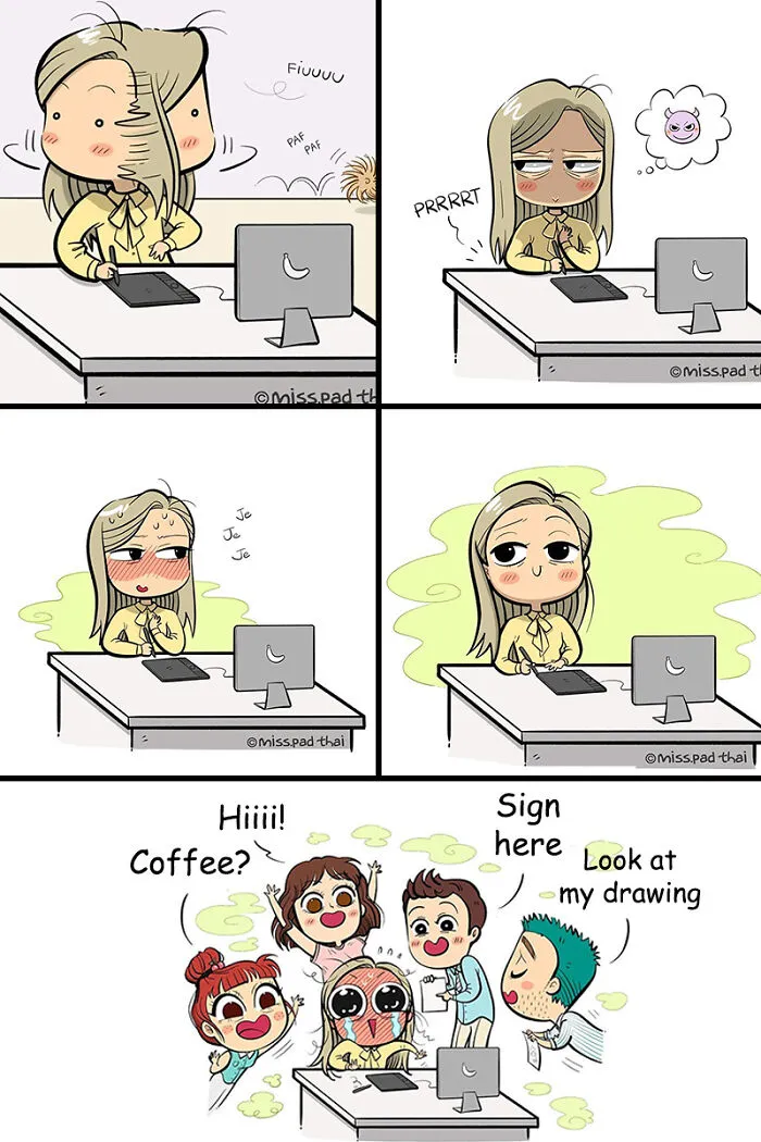 This Artist Captures Her Life With Her Boyfriend In Funny And Sometimes Spicy Comics (New Pics)