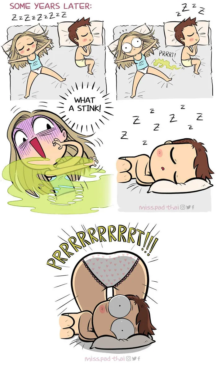 This Artist Captures Her Life With Her Boyfriend In Funny And Sometimes Spicy Comics (New Pics)