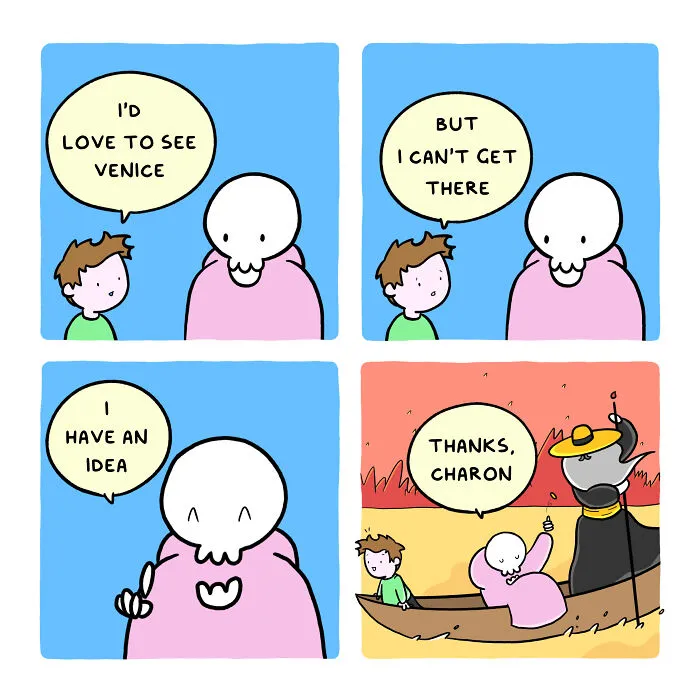 My 30 New Comics About The Brighter Side Of The Grim Reaper