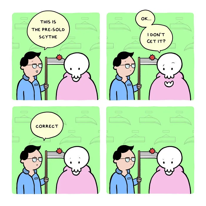 My 30 New Comics About The Brighter Side Of The Grim Reaper