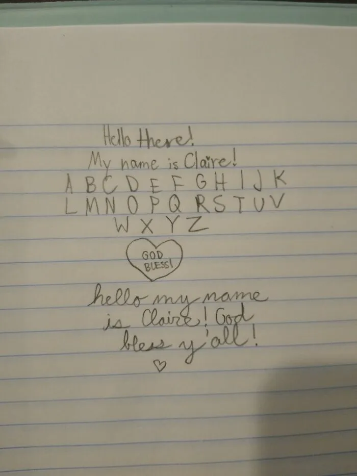 Little Cursive, Little Print (God Bless Y'all!)