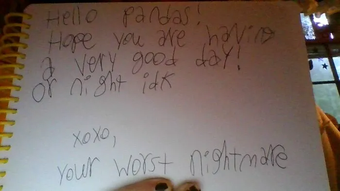 I Have Bad Handwriting Lol