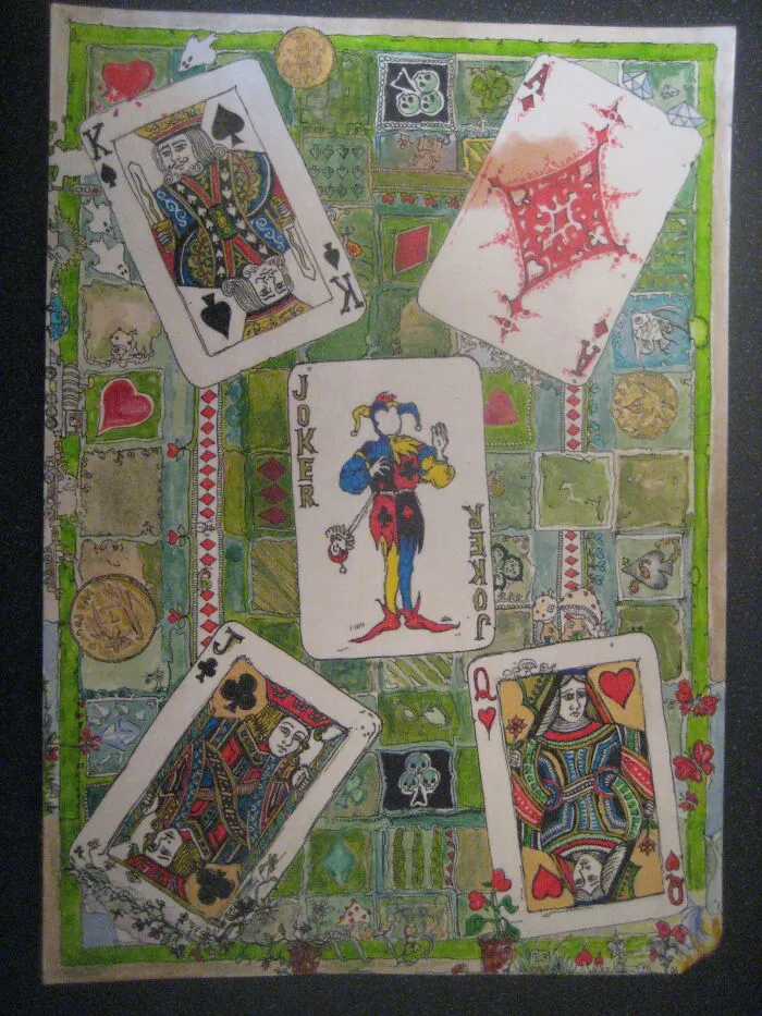 Newmarket Card Game Thing For Placing Bets