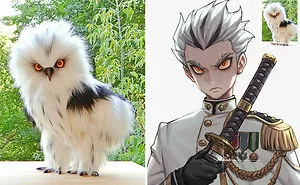 Korean Artist Transforms Animals Into Anime-Like Characters While Keeping Their Features (23 Pics)