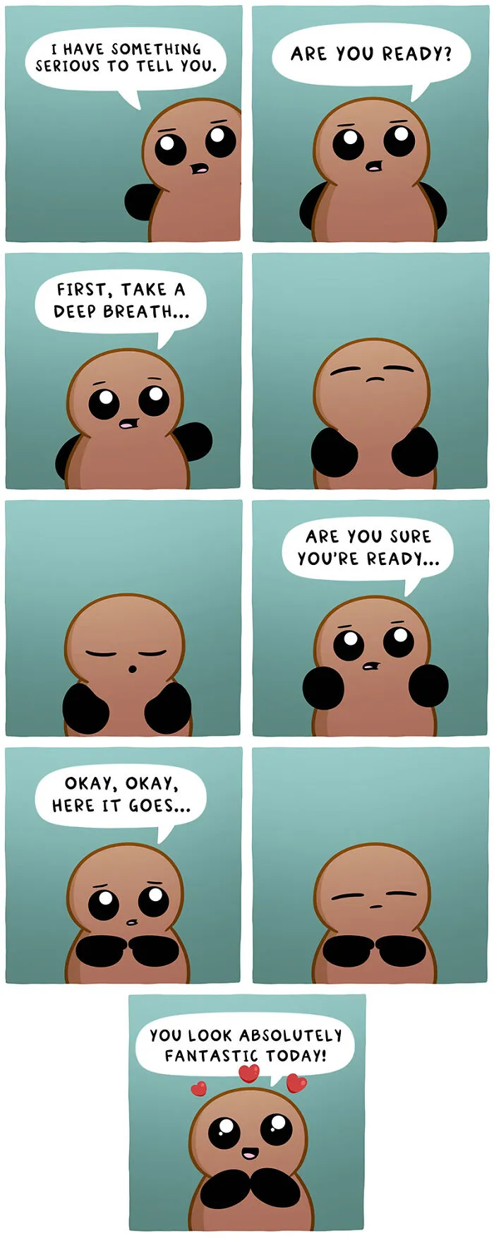 These Artists Create Pure And Uplifting Comics To Make People Smile, And Their 474K Instagram Followers Love It (30 Pics)