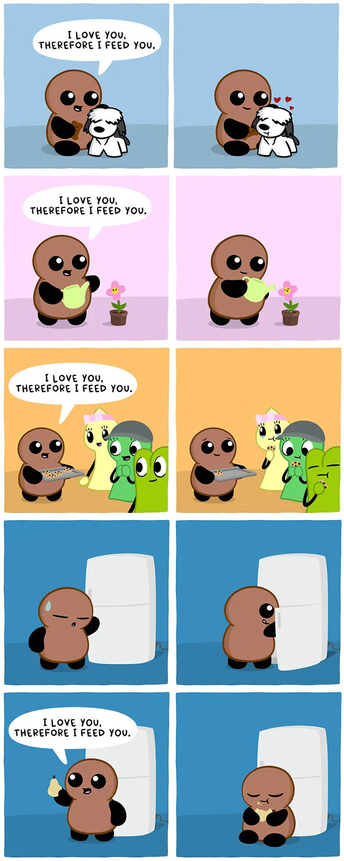 These Artists Create Pure And Uplifting Comics To Make People Smile, And Their 474K Instagram Followers Love It (30 Pics)