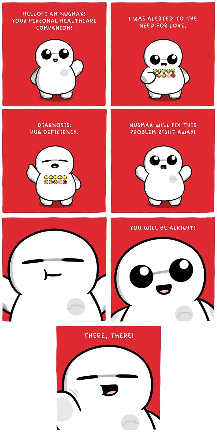 These Artists Create Pure And Uplifting Comics To Make People Smile, And Their 474K Instagram Followers Love It (30 Pics)