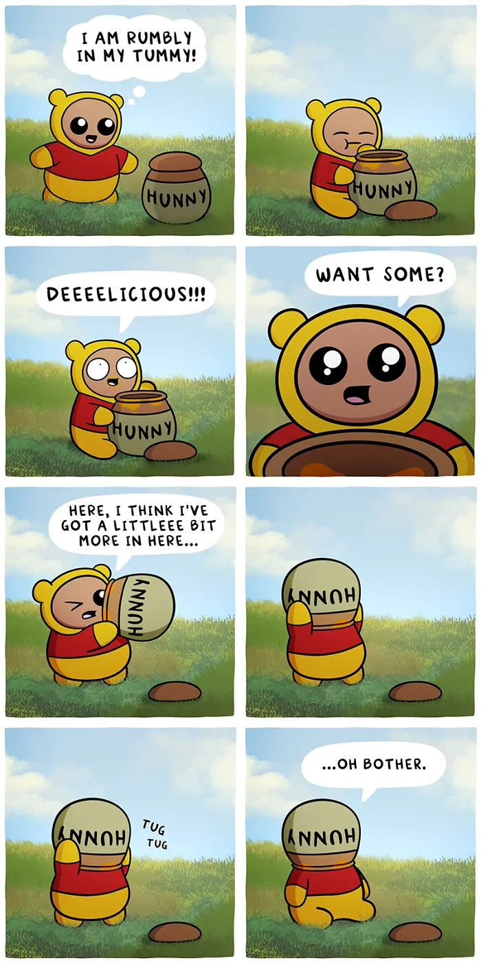 These Artists Create Pure And Uplifting Comics To Make People Smile, And Their 474K Instagram Followers Love It (30 Pics)