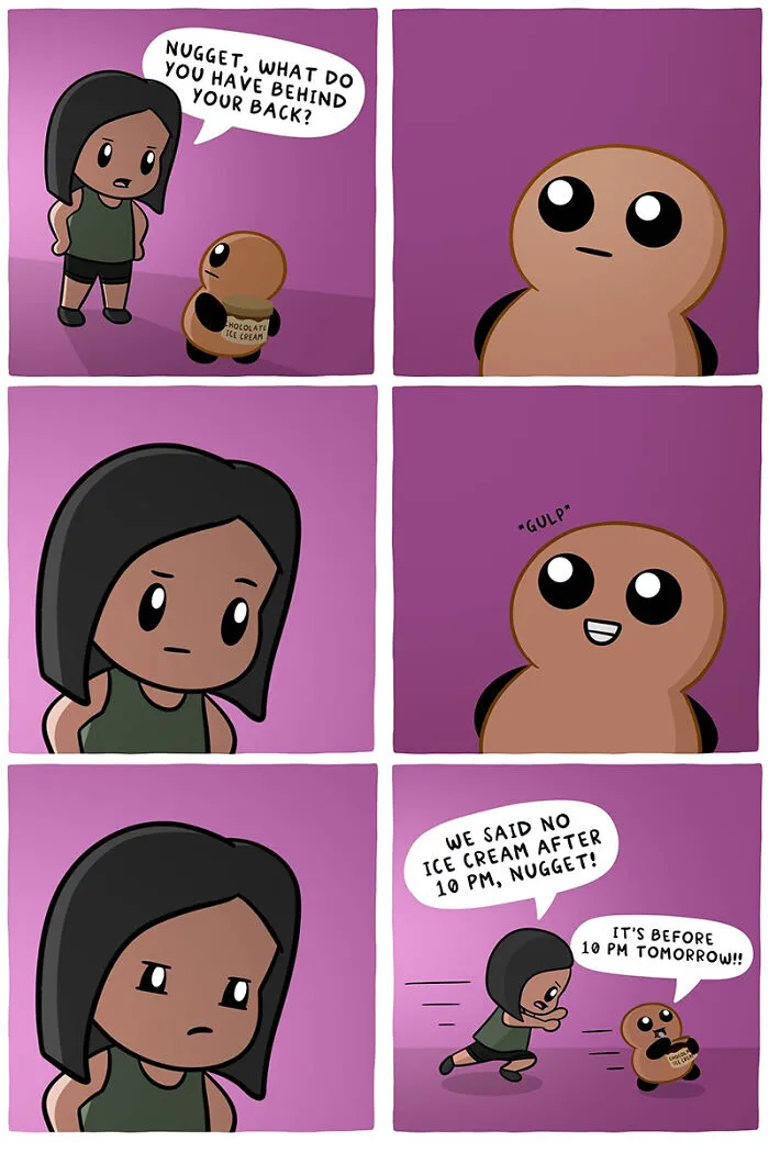 These Artists Create Pure And Uplifting Comics To Make People Smile, And Their 474K Instagram Followers Love It (30 Pics)