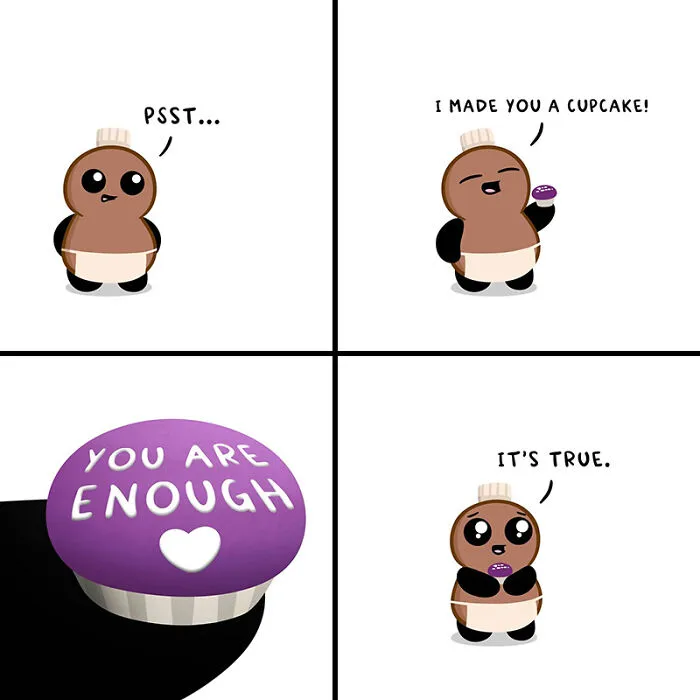 These Artists Create Pure And Uplifting Comics To Make People Smile, And Their 474K Instagram Followers Love It (30 Pics)