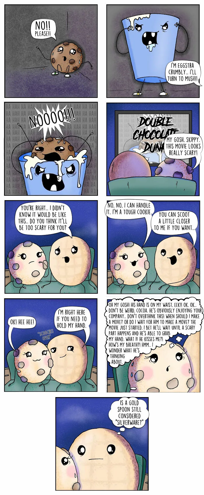 30 Funny Comics About Food That Are Full Of Puns And Jokes, By This Artist