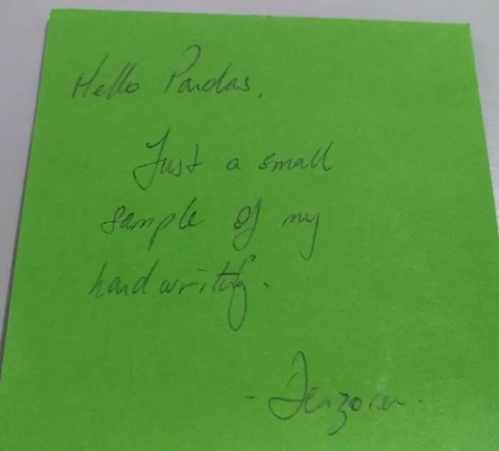 Not The Prettiest (Never Really Had A Nice Handwriting) But It Gets Me Through The Day. Lol.