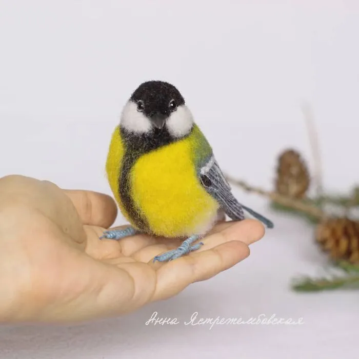 Artist Makes Hyper-Realistic Wool Animal Sculptures Through Needle Felting (46 New Pics)