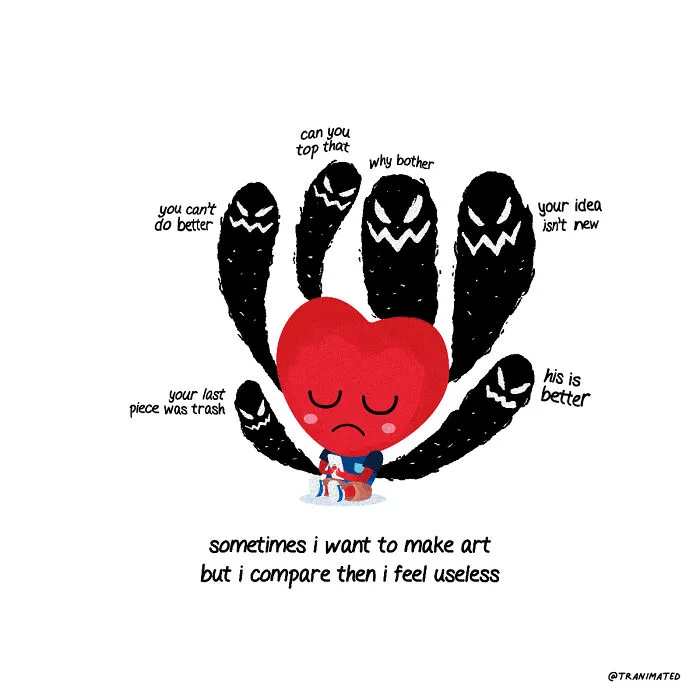 I Illustrated A Series On Mental Health (9 Pics)