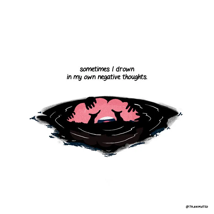 I Illustrated A Series On Mental Health (9 Pics)